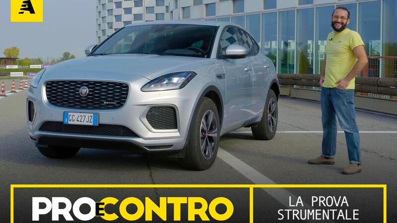 Jaguar E-Pace, PRO e CONTRO | La pagella e i numeri della prova strumentale [Video]