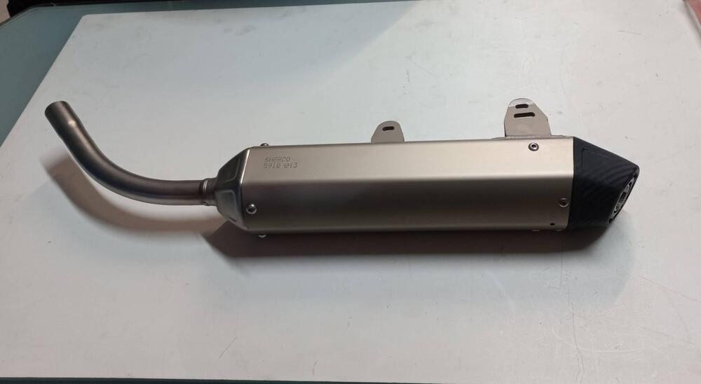 Silenziatore Sherco SE 125 Akrapovic 2019-2022 (3)