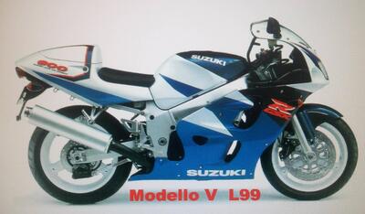 Manubrio sinistro GSXR750 SRAD Suzuki