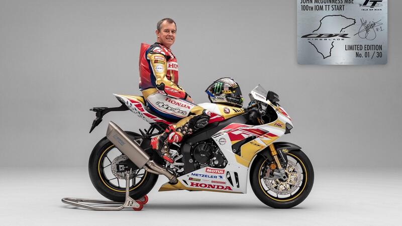 Pi&ugrave; leggenda di cos&igrave; &egrave; impossibile: Honda CBR1000RR-R Fireblade John McGuinness Replica