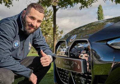 Una BMW elettrica per il Pallone d'Oro Karim Benzema