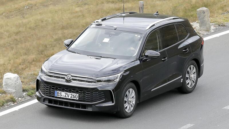 Volkswagen Tiguan 2024, ecco le foto spia