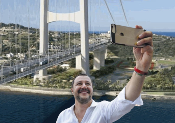&ldquo;Verranno da tutto il mondo a fotografarlo&rdquo;: il piano di Salvini per il ponte sullo Stretto