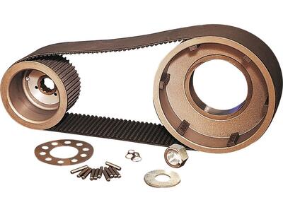 Kit primaria a cinghia larga 2" con albero scanala 