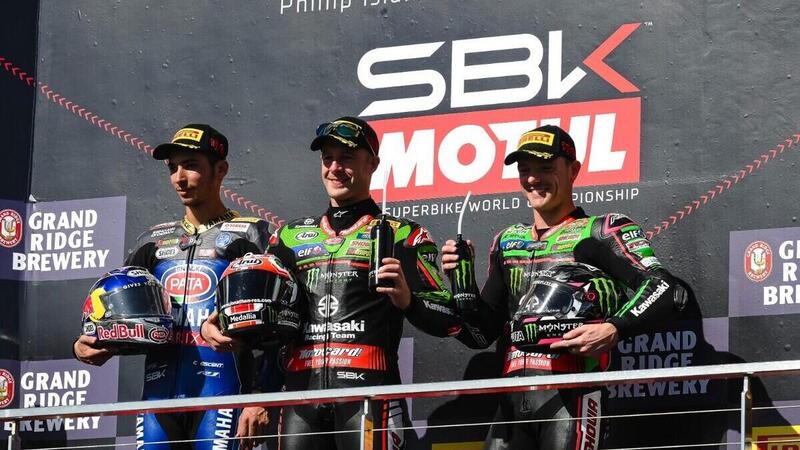 SBK 2022. GP d&#039;Australia. Jonathan Rea vince Gara1 