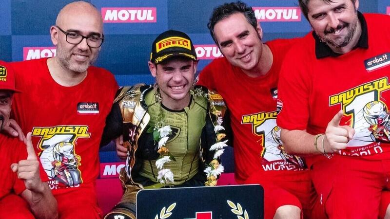 SBK 2022. GP d&#039;Australia. Stefano Cecconi - Aruba: &ldquo;Finalmente abbiamo concretizzato il nostro potenziale&rdquo;