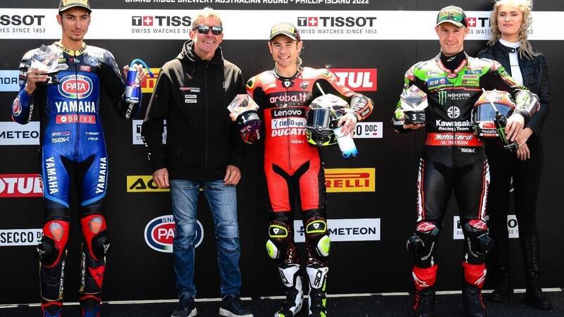 SBK 2022. GP d&#039;Australia. Alvaro Bautista azzecca le gomme e vince la gara sprint!