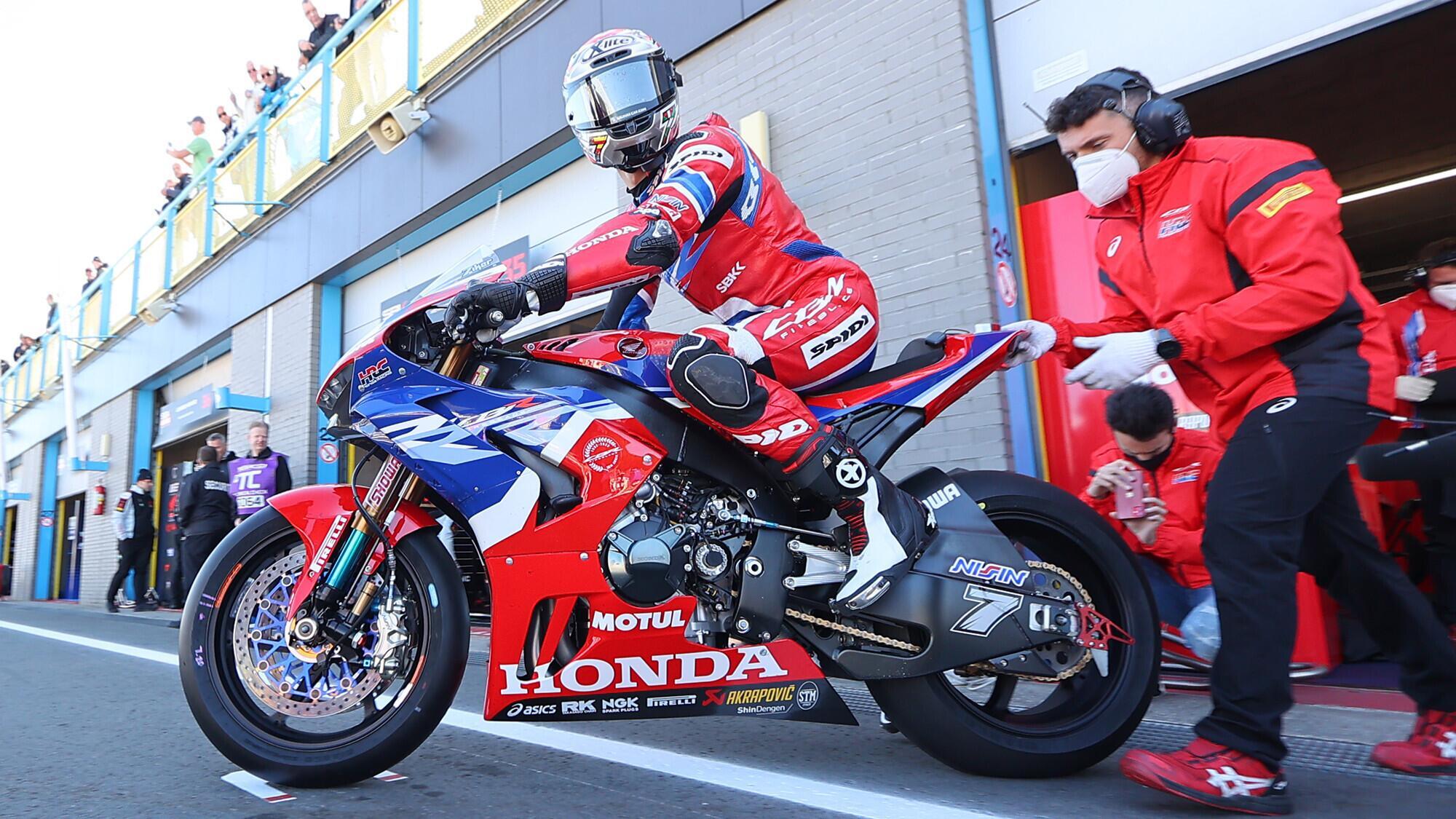 Iker Lecuona Honda Superbike, Assen 2022