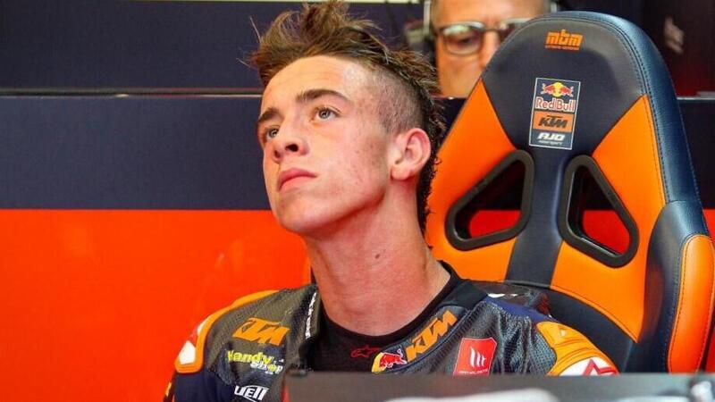 MotoGP 2022. La pioggia rovina i piani di Pedro Acosta