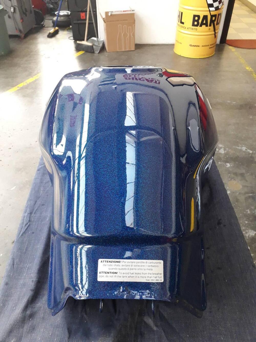 Serbatoio Metallic Blu Ducati Monster 600-750-900 (2)