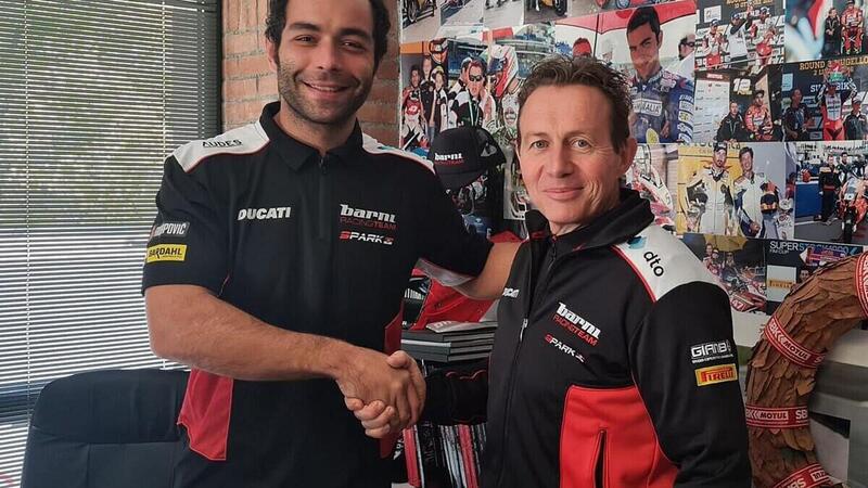 Danilo Petrucci nel mondiale Superbike con il Team Barni e Ducati