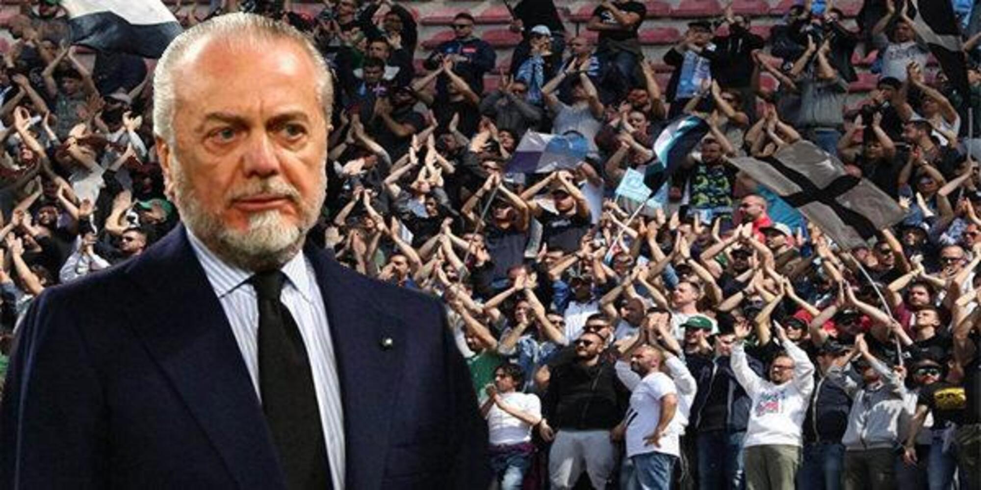 De Laurentiis e tifosi