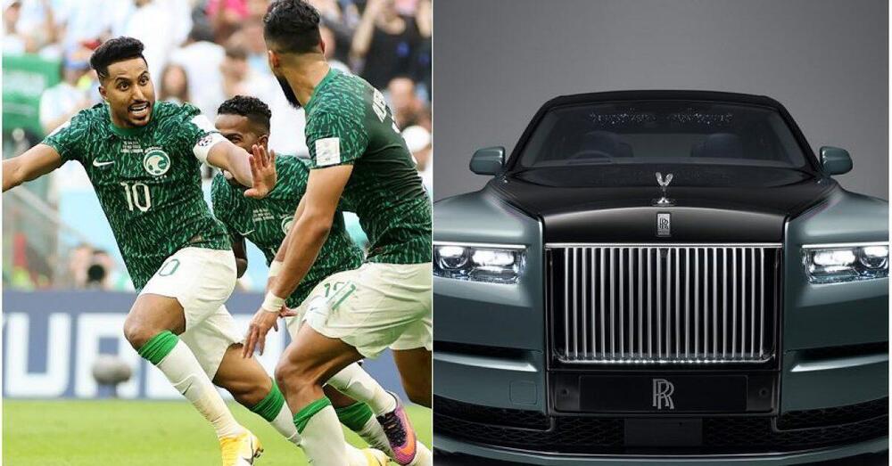 L&rsquo;Arabia Saudita vince con l&rsquo;Argentina e il principe regala ai giocatori 26 Rolls-Royce: ecco quanto ha speso