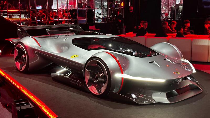 La Ferrari Vision Gran Turismo va oltre in tutti i sensi: 1.356 CV [VIDEO]