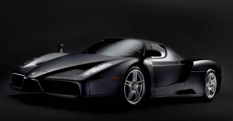 La Ferrari Enzo nera come il carbone, unico esemplare al mondo