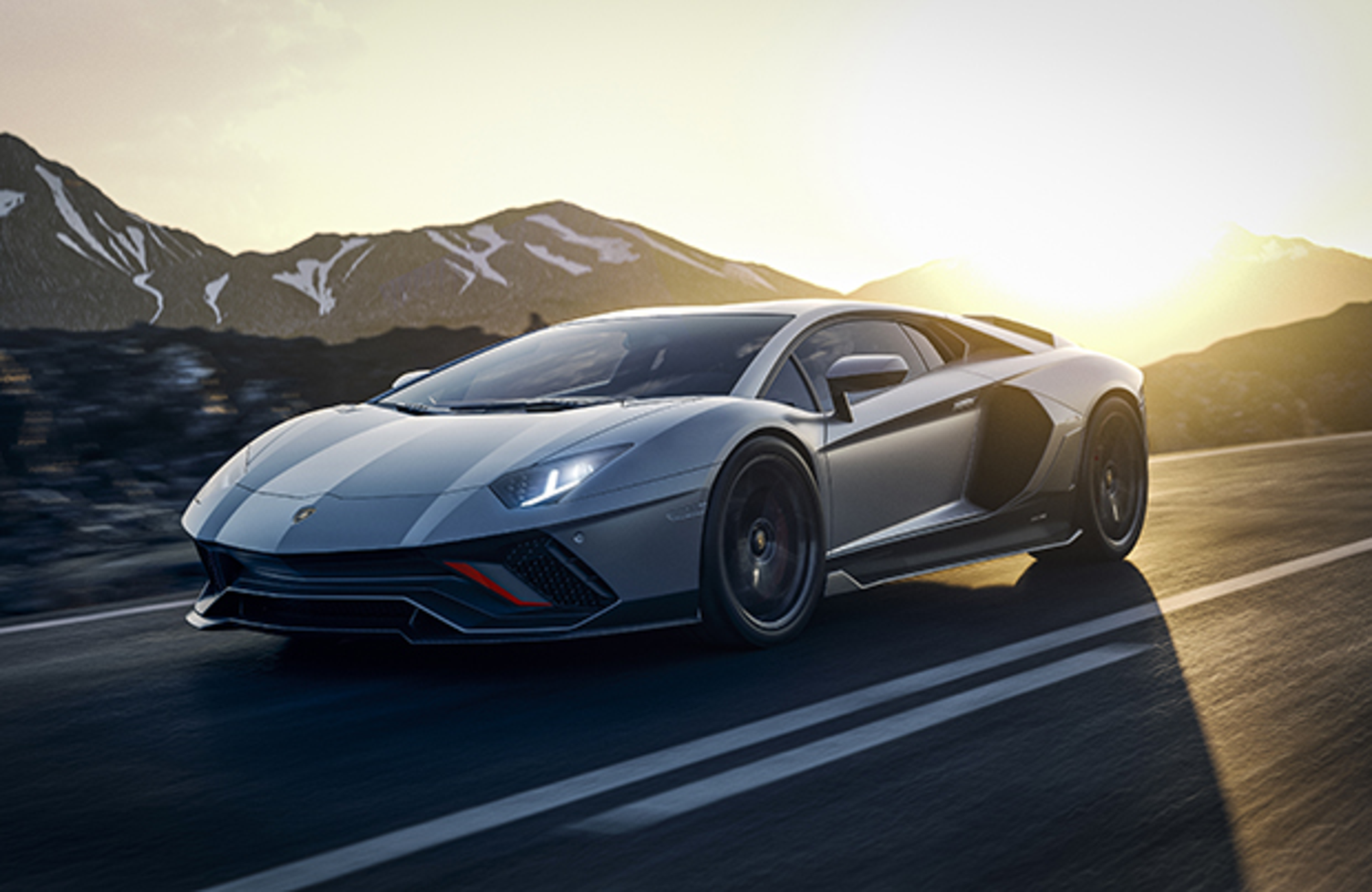 La Lamborghini Aventador SV