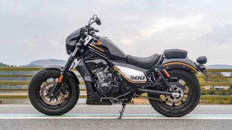 Il clone della Honda 500 Rebel si chiama Cangyun 500 e costa la met&agrave;