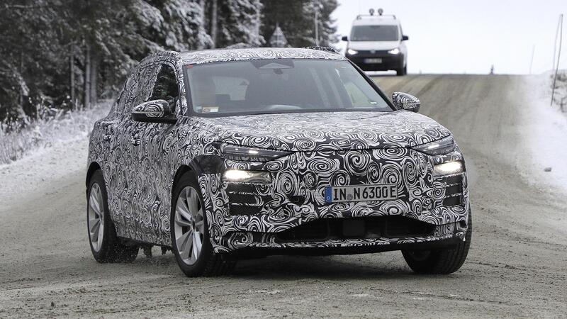 Audi Q6 E-tron: SUV e Sportback, ecco le foto spia