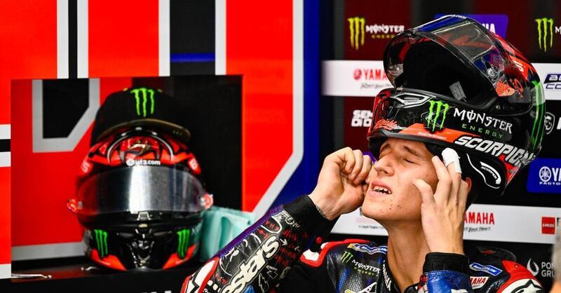 MotoGP 2022. Fabio Quartararo non dovr&agrave; operarsi al dito della mano sinistra