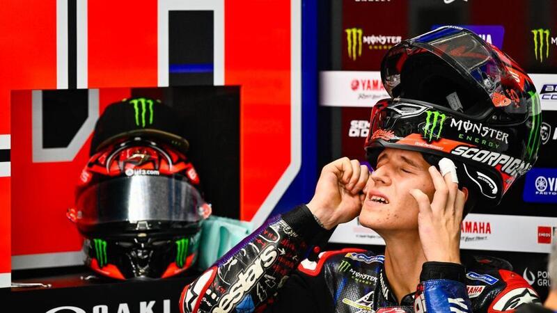 MotoGP 2022. Fabio Quartararo non dovr&agrave; operarsi al dito della mano sinistra