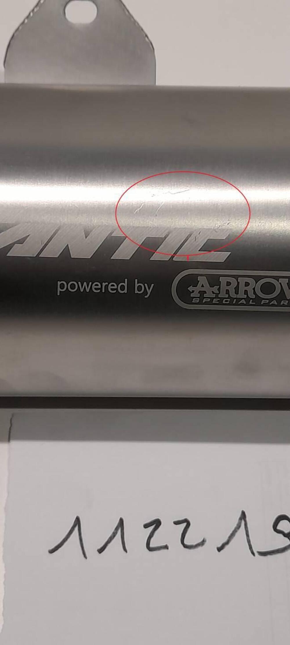 Silenziatore originale Fantic XMF-XEF 125 MOTARD/ Fantic Motor (4)