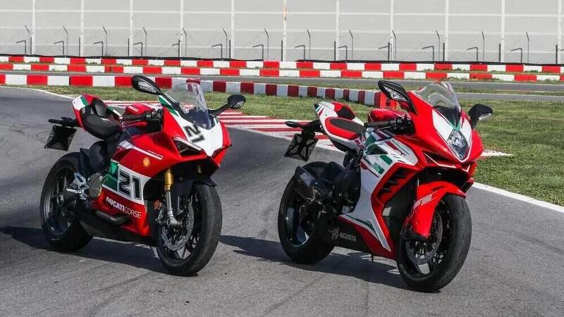 TEST MV F3 800 RC vs Ducati Panigale V2  Bayliss: supersportive a portata di polso! [VIDEO e GALLERY]