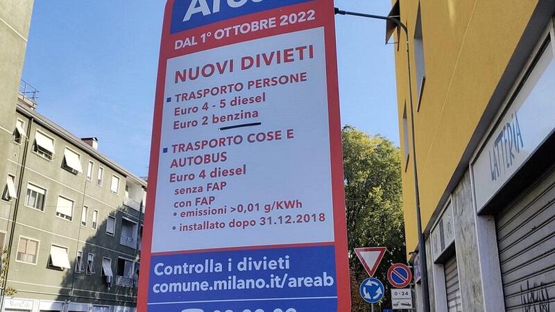 Il Comune di Milano modifica l&#039;Area B, ma &egrave; un pannicello caldo