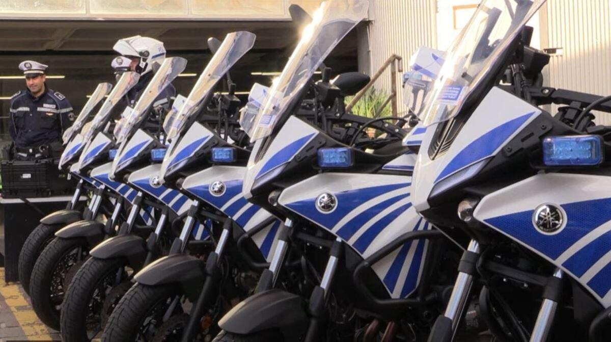 Nuove Yamaha Tracer 7, ed etilometri, alla Polizia Locale di