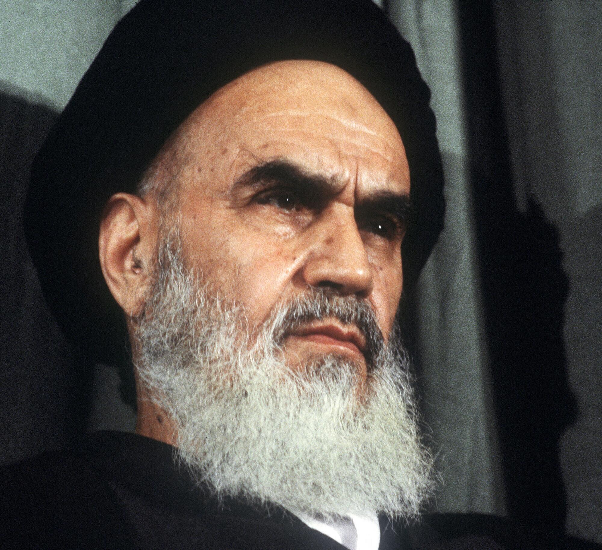 Ruhollah Khomeini, fondatore della Repubblica Islamica Iraniana