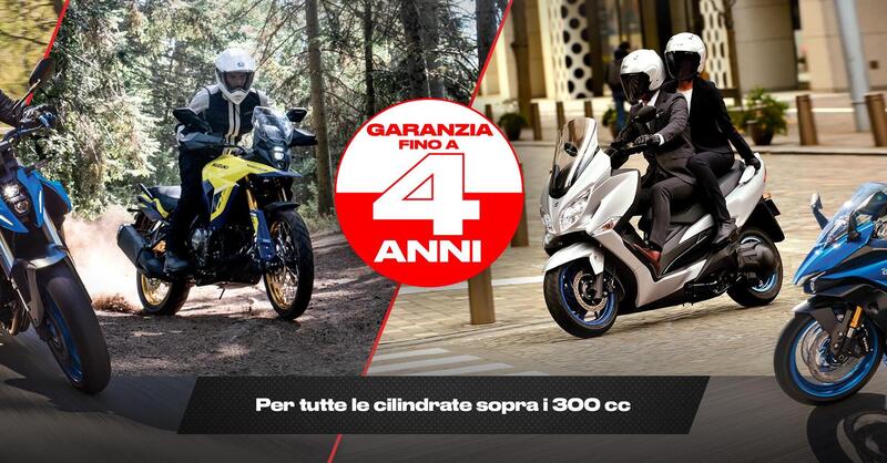 Suzuki presenta l&rsquo;estensione di garanzia &ldquo;Suzuki 4U&rdquo;