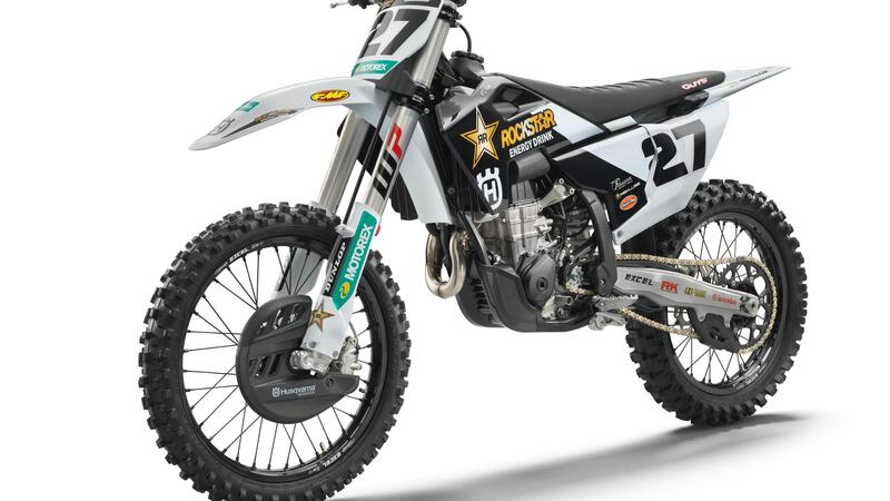 Husqvarna presenta la nuova FC 450 Rockstar Edition 2023