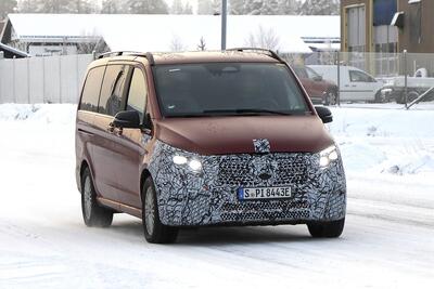 Mercedes EQV, ecco le foto spia del nuovo Facelift