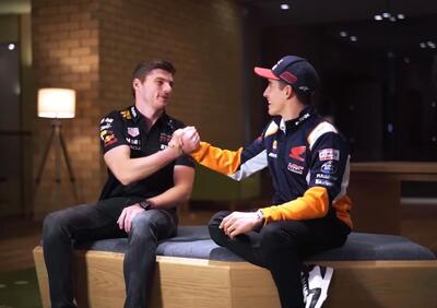 MotoGP 2022. Metti una sera a cena Max Verstappen e Marc Marquez, ecco cosa si sono detti [VIDEO]