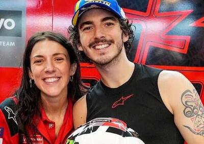 MotoGP 2022. ESCLUSIVO - Carola Bagnaia racconta Pecco: Quando vince parla al plurale, quando perde al singolare