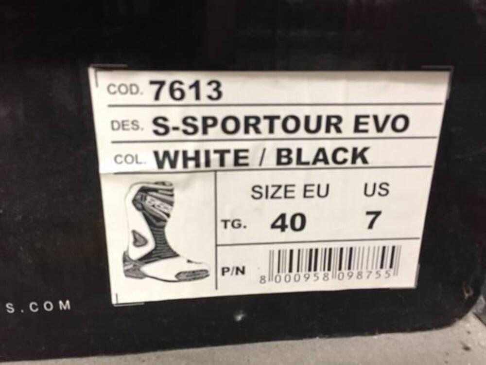 Stivali TCX S-SPORTOUR EVO bianco/nero tg.40 Tcx focus on boots (8)
