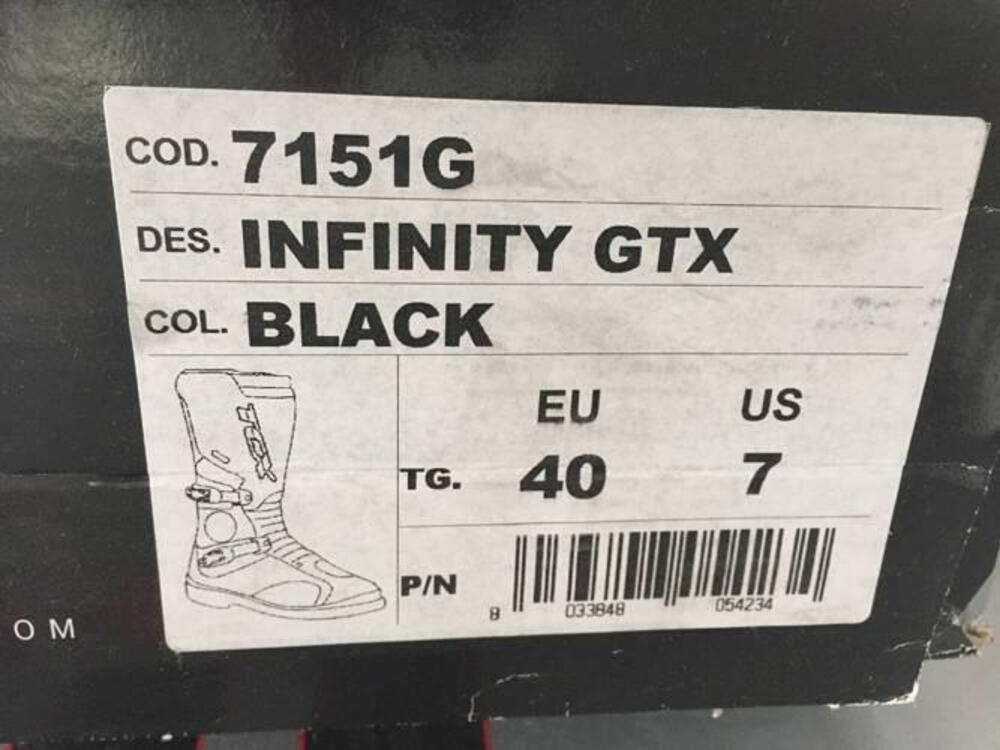 Stivali TCX Infinity GORE-TEX tg.40 Tcx focus on boots (8)