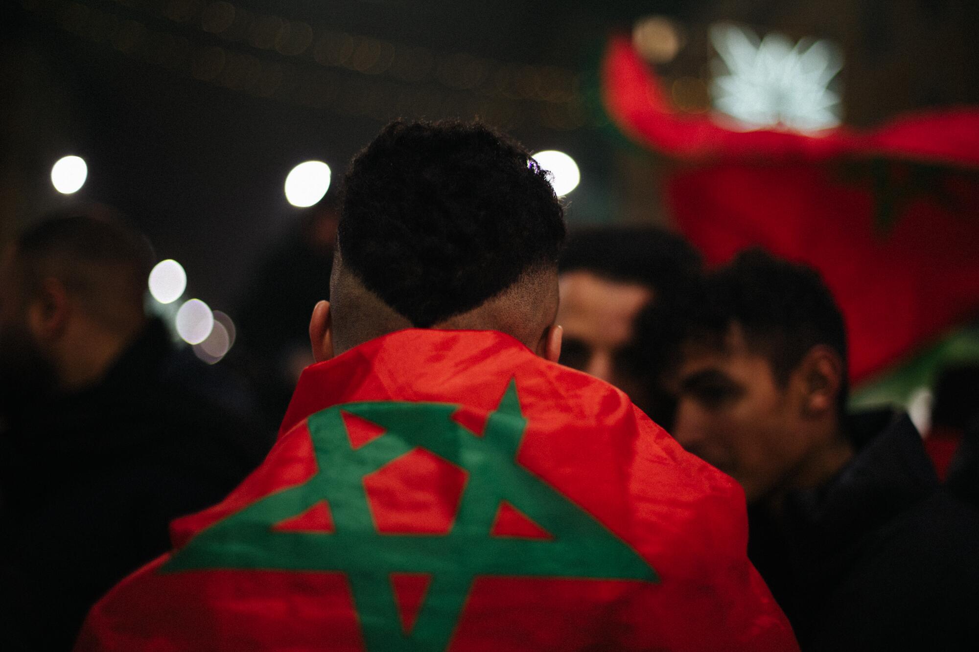 Marocchini in tripudio nel capoluogo lombardo