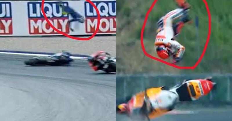 Quando Valentino Rossi dice &quot;essere buttato gi&ugrave; dal tettino di un&#039;auto che va a 150 km orari&quot; intende queste cose qui [VIDEO VIRALE]