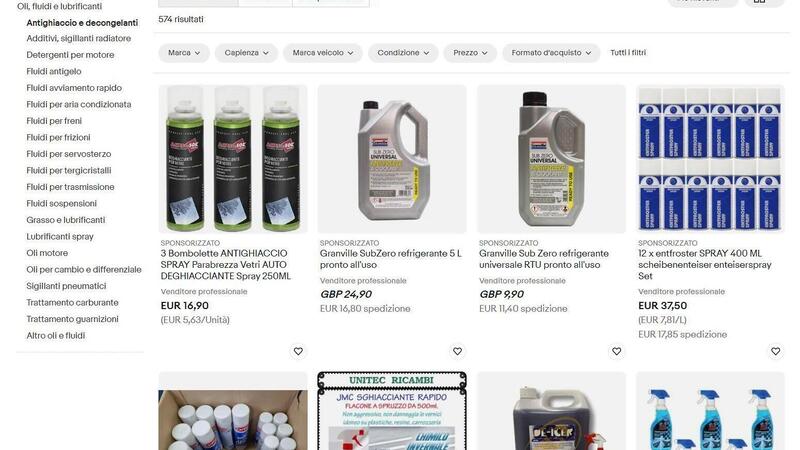 Guida all&rsquo;acquisto: comprare strumenti e prodotti contro il ghiaccio sull&#039;auto, grazie a eBay