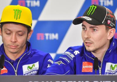 Jorge Lorenzo rivela: Nel 2015 ho chiesto a un giornalista di farmi una domanda per far pressione su Valentino Rossi