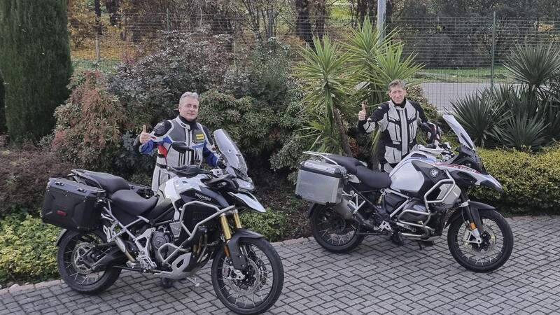 BMW R 1250 GS Adventure vs Triumph Tiger 1200 Rally Explorer: sotto con le domande