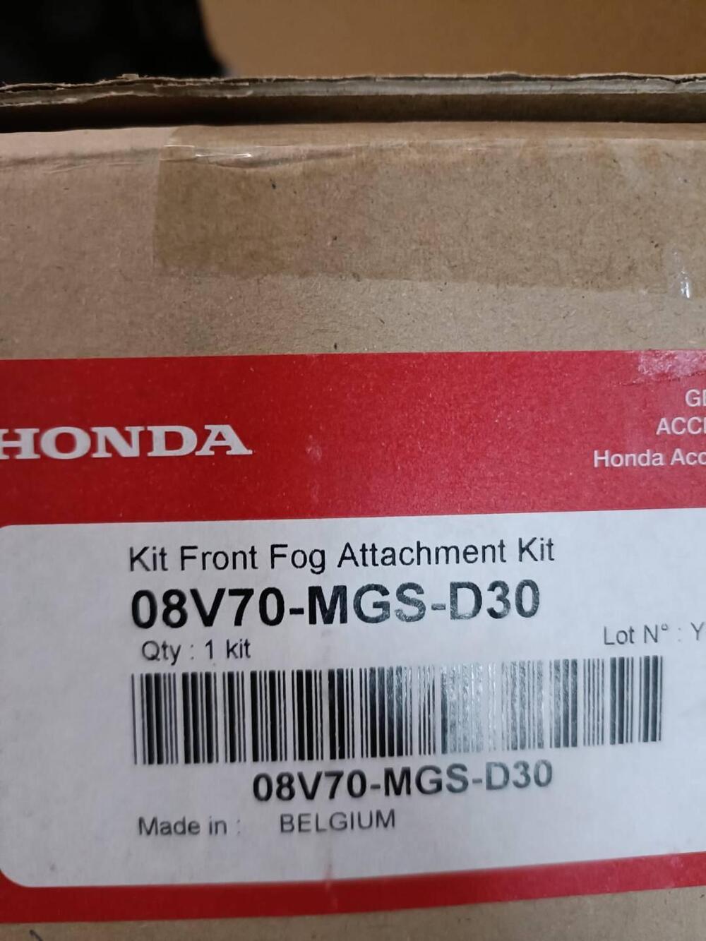 Kit attacco fendinebbia a led per Honda NC 700 dal (2)