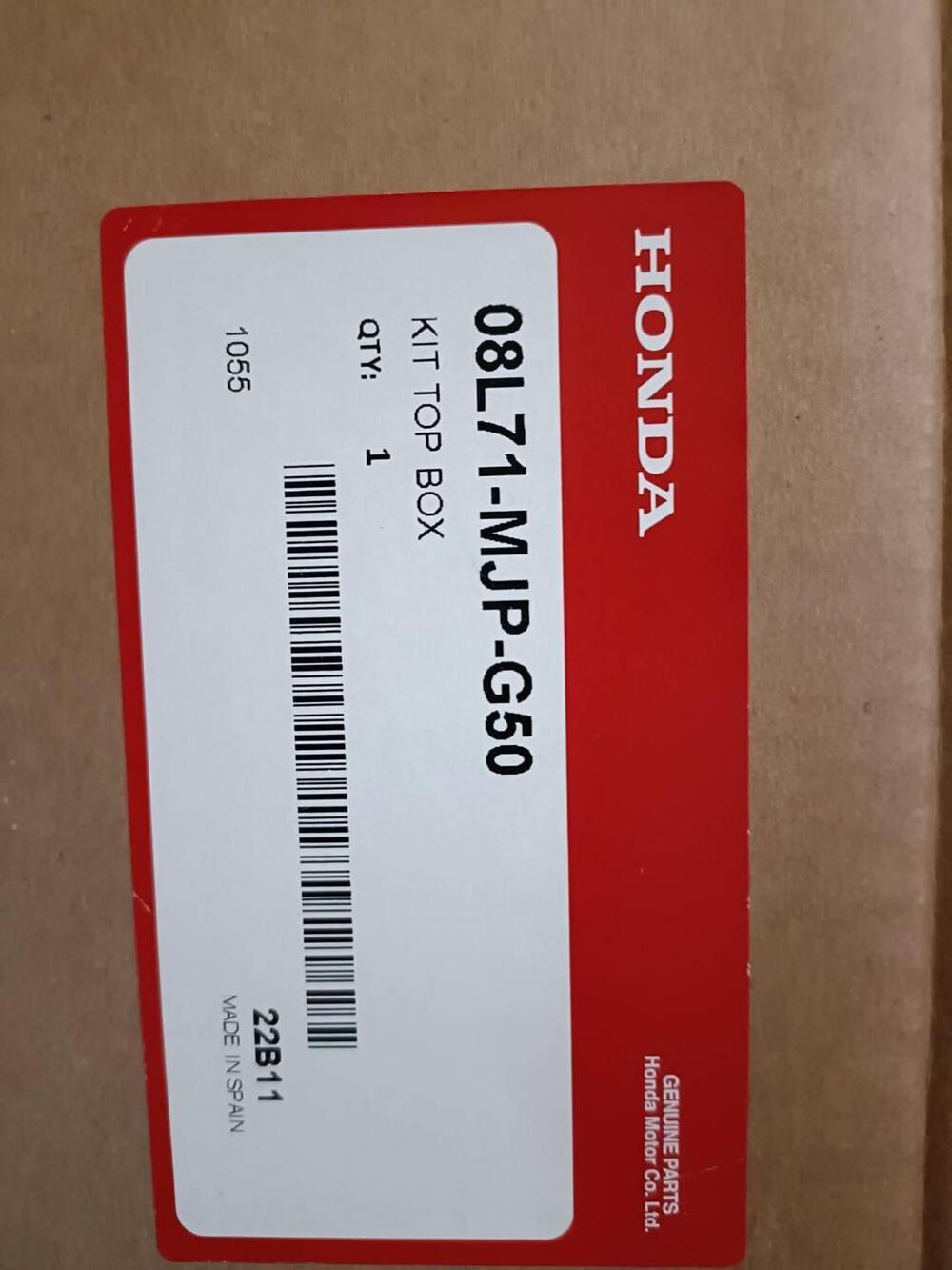 Baule 38 litri originale Honda codice 08L71MJPG50 (2)