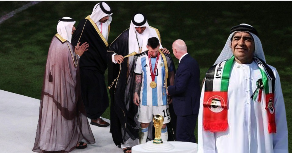 &ldquo;Maradona non l&rsquo;avrebbe fatto&rdquo;. Ma chi critica il &quot;mantello&quot; a Messi dimentica le amicizie (e i balletti) del Pibe de Oro?