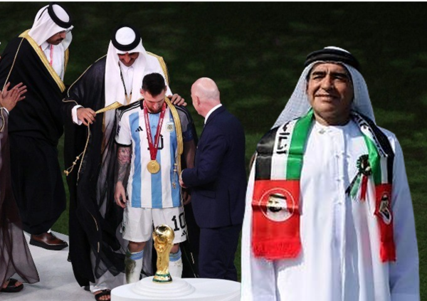&ldquo;Maradona non l&rsquo;avrebbe fatto&rdquo;. Ma chi critica il &quot;mantello&quot; a Messi dimentica le amicizie (e i balletti) del Pibe de Oro?