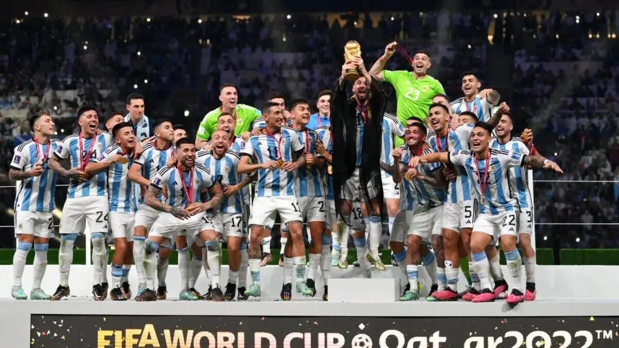 L&#039;Argentina vince i mondiali in Qatar 