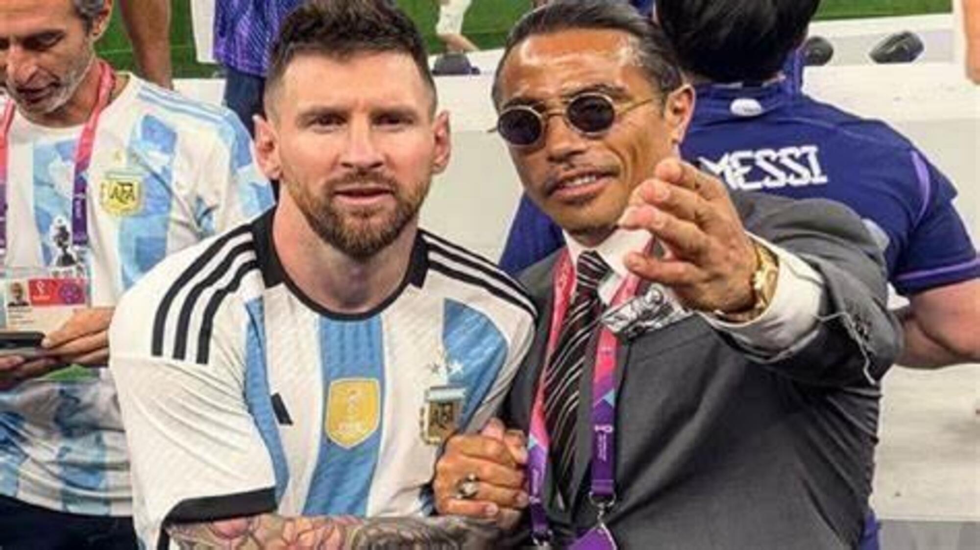 Leo Messi e Salt Bae