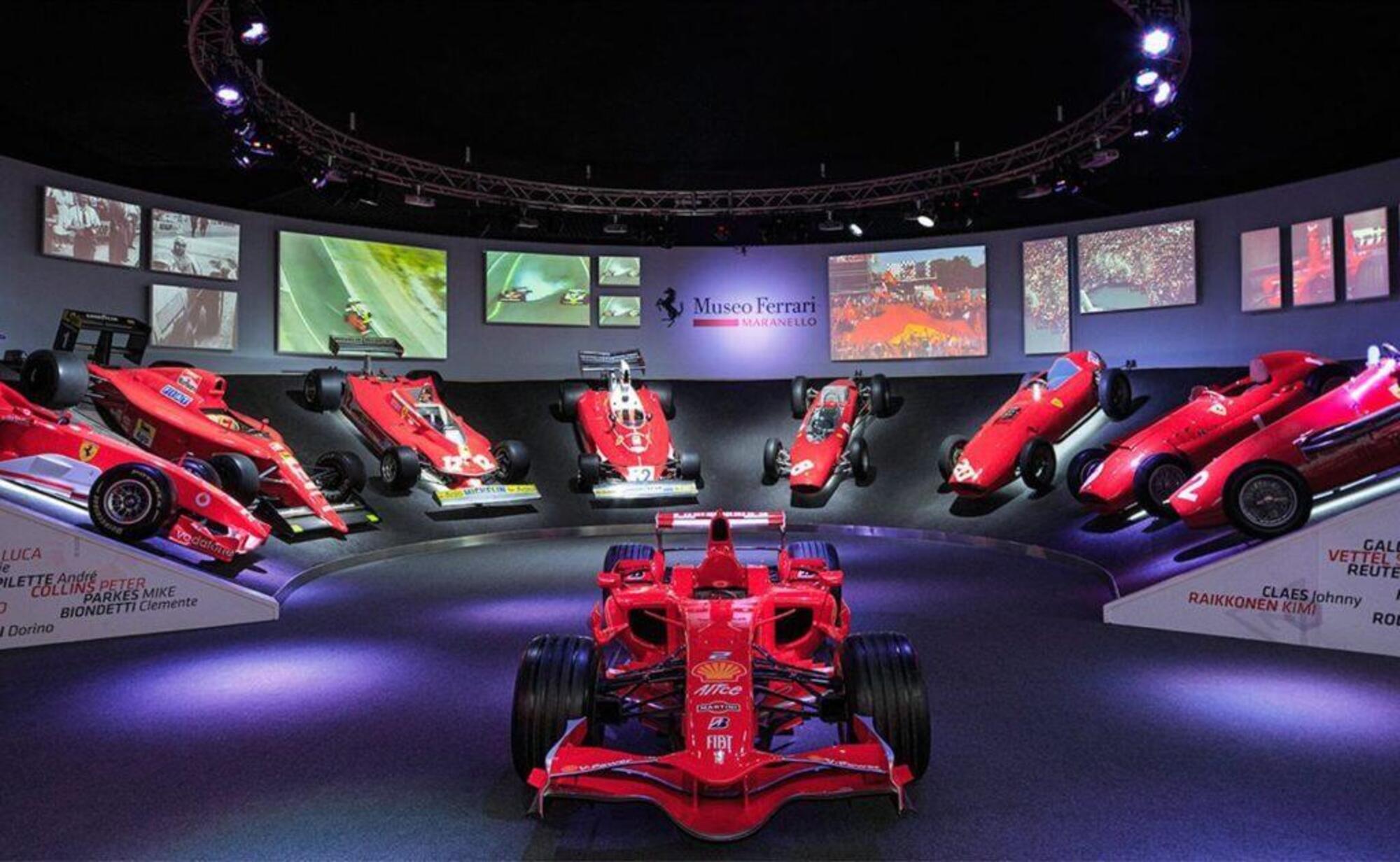 Il Museo Ferrari a Maranello