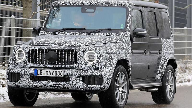 Nuova Mercedes Classe G, ecco le foto spia