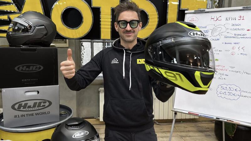 HJC Rpha 91. il modulare che stupisce!